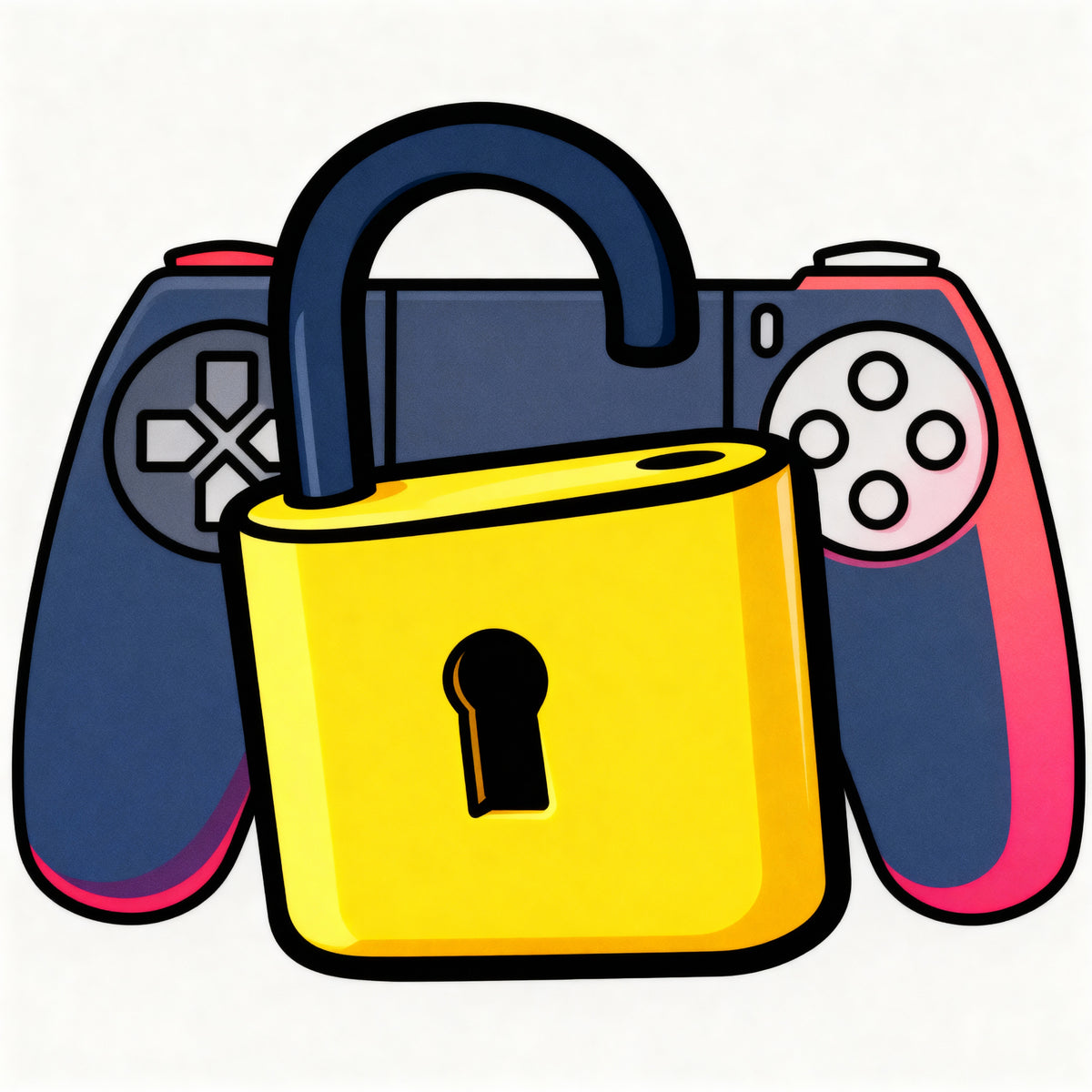 Focused gamer at setup